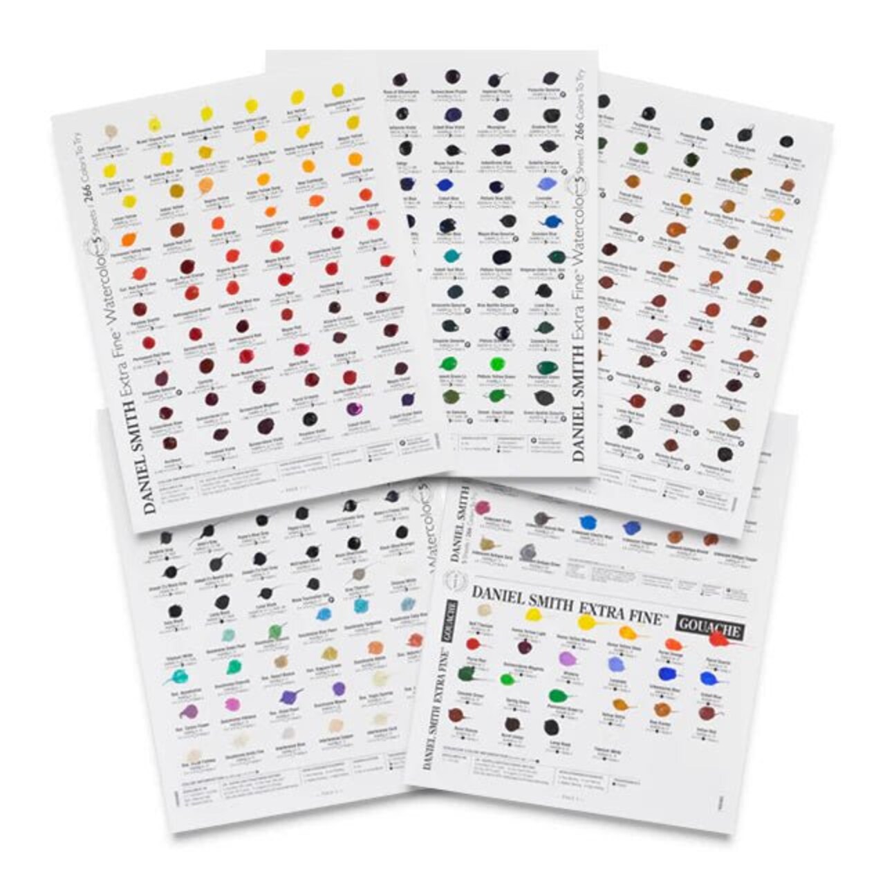 Daniel Smith Extra Fine Watercolor 266 Color Dot-Card CLEARANCE